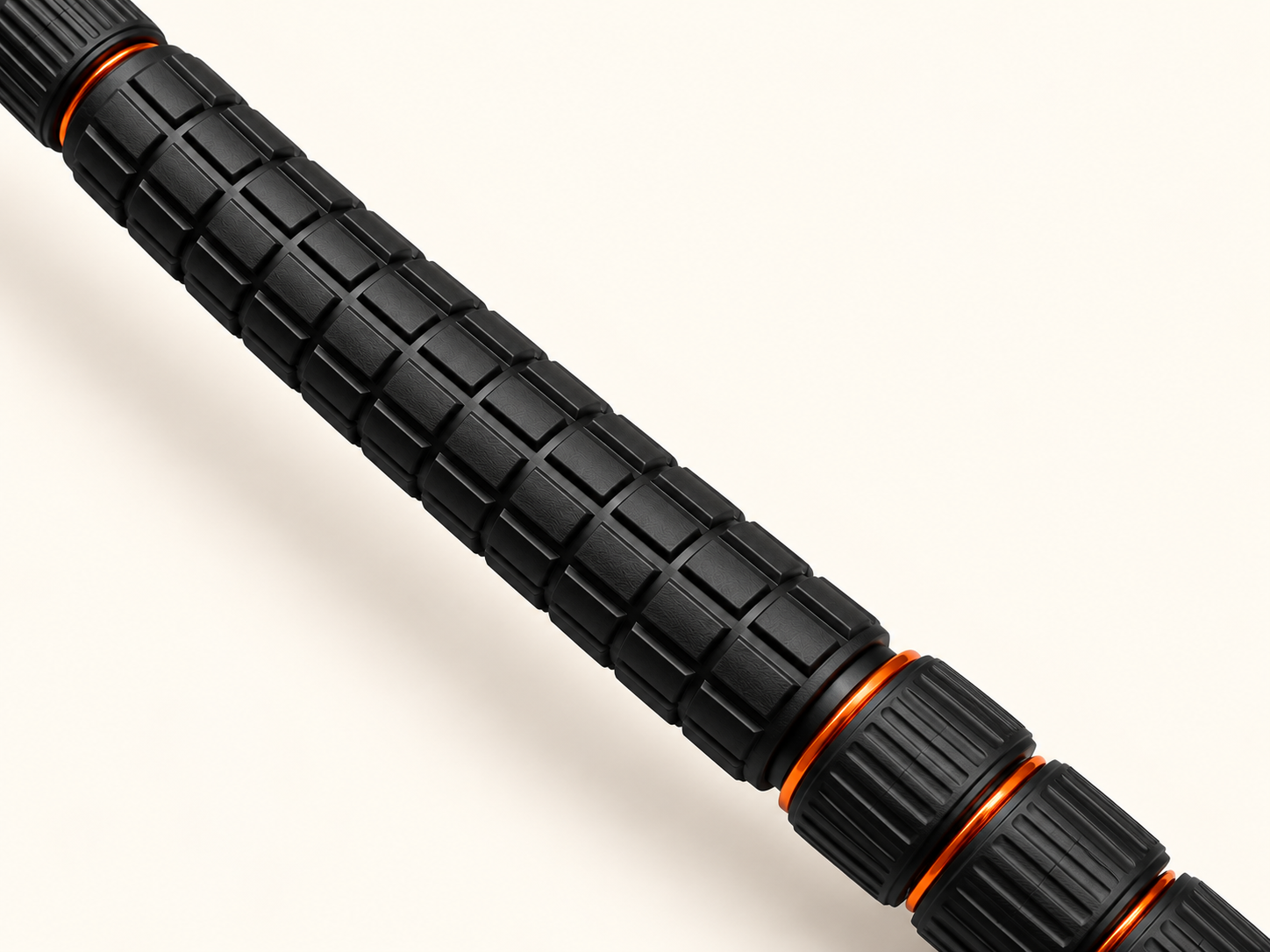 Matte Black RUYI integrated silicone roller detail