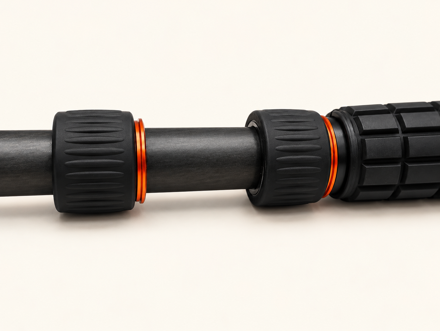 Matte Black RUYI twist-lock control detail